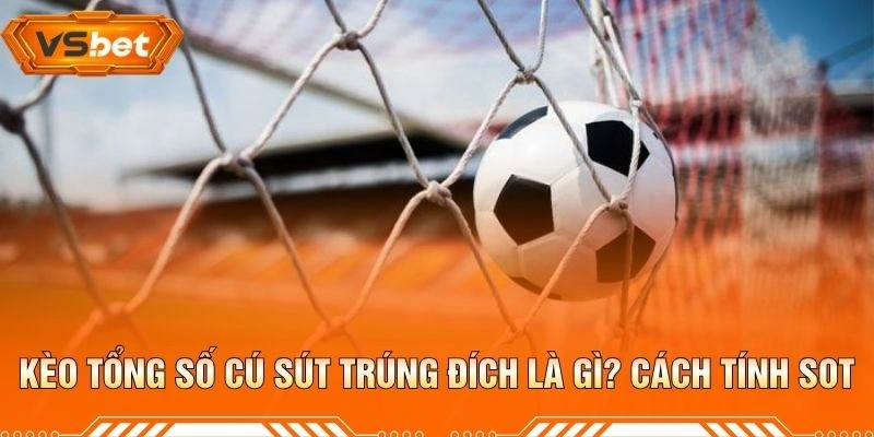 Kèo Tổng Số Cú Sút Trúng Đích Là Gì? Cách Tính SOT